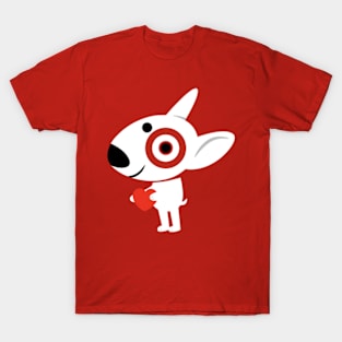 Cute Bullseye Dog Team Member T-Shirt